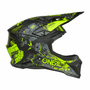 Каска O'NEAL 1SERIES VIBRANT BLACK/NEON YELLOW V.26