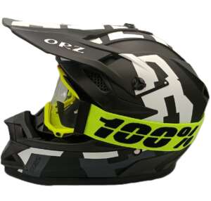 Детско юношеска кросова каска с очила комплект ORZ