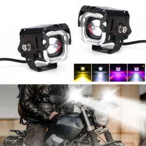 Комплект 2бр LED халогенни фарове за мотор 05062
