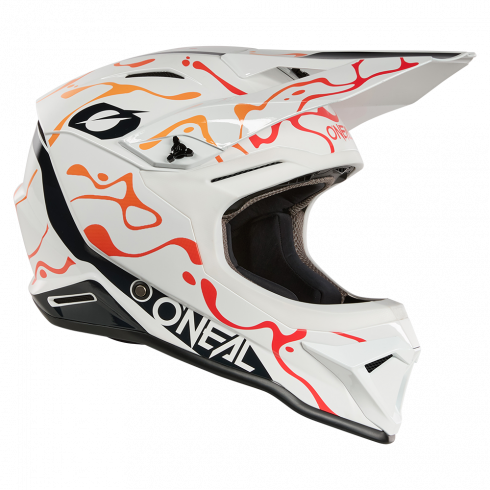 Каска O'NEAL 1SERIES SPLASH WHITE/ORANGE V.26 - Image 3