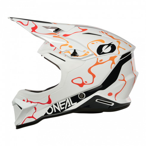 Каска O'NEAL 1SERIES SPLASH WHITE/ORANGE V.26 - Image 5