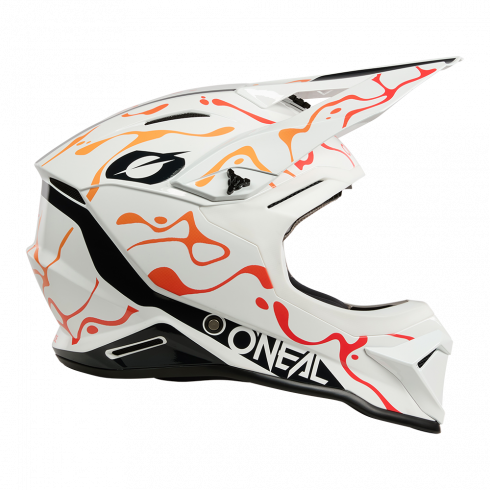 Каска O'NEAL 1SERIES SPLASH WHITE/ORANGE V.26 - Image 6
