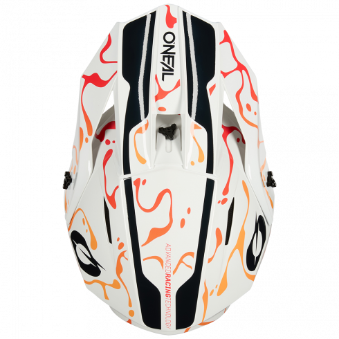 Каска O'NEAL 1SERIES SPLASH WHITE/ORANGE V.26 - Image 7