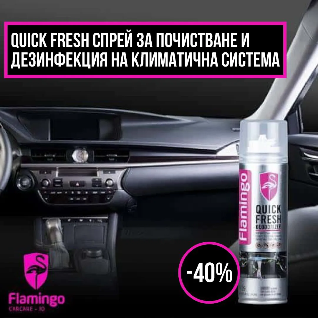 Спрей за климатик анти бактериален Flamingo 161320 - Image 2