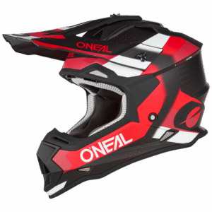 Мотокрос каска O'NEAL 2SERIES SPYDE V.23 BLACK/RED/WHITE
