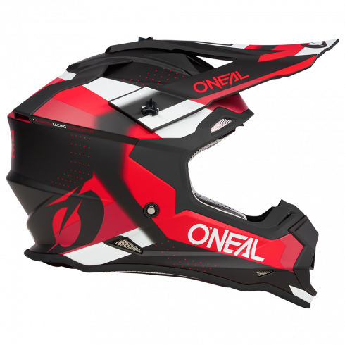 Мотокрос каска O'NEAL 2SERIES SPYDE V.23 BLACK/RED/WHITE - Image 5