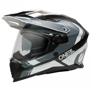 Ендуро каска O'NEAL D-SRS NOMAD BLACK/WHITE/GRAY V.26