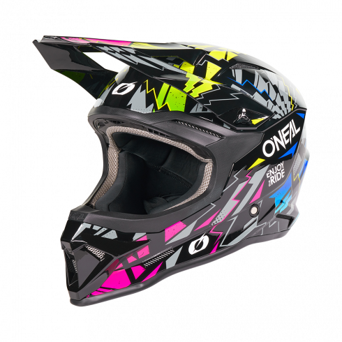 Детска каска O'NEAL 1SERIES STIXX BLACK/MULTI V.27 - Image 2