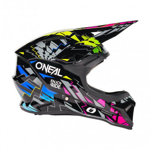 Детска каска O'NEAL 1SERIES STIXX BLACK/MULTI V.27 - Image 5