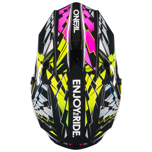 Детска каска O'NEAL 1SERIES STIXX BLACK/MULTI V.27 - Image 6